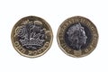 New one pound coin Royalty Free Stock Photo