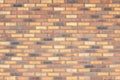 New orange bricks wall texture Royalty Free Stock Photo