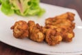 new orlean chicken wing Royalty Free Stock Photo