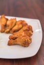 new orlean chicken wing Royalty Free Stock Photo