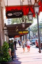New Orleans Astor Hotel Sidewalk Canal Street