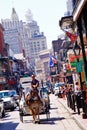 New Orleans Bourbon Street Carriage