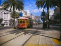 New Orleans Canal Street Streetcar