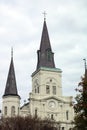 New Orleans Cathedral Jackson Square in the City of death