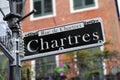 New Orleans - Chartres Street Sign
