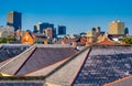 New Orleans cityscape and roofs, Louisiana Royalty Free Stock Photo