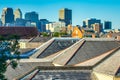 New Orleans cityscape and roofs, Louisiana Royalty Free Stock Photo