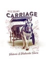 New Orleans Culture Collection Mule Drawn Carriage