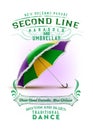 New Orleans Culture Collection Second Line Parade Umbrella