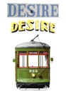 New Orleans Desire Streetcar Royalty Free Stock Photo