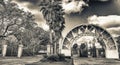 NEW ORLEANS - FEBRUARY 2016: Armstrong Park on a beautiful day.