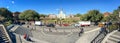 NEW ORLEANS - FEBRUARY 2016: Panoramic view of Jackson Square. N