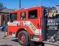 New Orleans Fire Department Engine on St. Charles Avenue