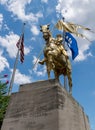 New Orleans French Quarter Joan of Arc Statue