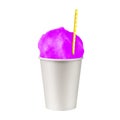 New Orleans French Quarter Louisiana Summer Summertime Snowball Ice Treat Mardi Gras Flavors Royalty Free Stock Photo