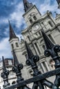 New Orleans French Quarter Saint Louis Cathedral Royalty Free Stock Photo