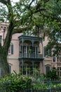 New Orleans Garden District Architecture Royalty Free Stock Photo