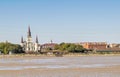 New Orleans Jackson Square Church Royalty Free Stock Photo