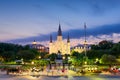 New Orleans at Jackson Square Royalty Free Stock Photo