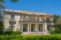 Workers Repairing Facade of St. Charles Avenue Mansion