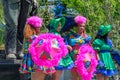 Baby Dolls Marching Club in Armstrong Park