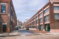 Cityscape of the Warehouse District in New Orleans