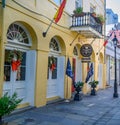 Front of the Lafitte Trading Company in the French Quarter of New Orleans, LA, USA