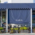 Saba Restaurant on Magazine Street in New Orleans, Louisiana, USA