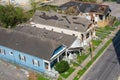 Collapsed House Following Hurricane Ida