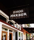 New Orleans, LA - USA - 03-22-2024: Snug Harbor jazz club on Frenchmen St in New Orleans