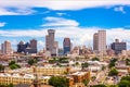 New Orleans, Louisiana Skyline Royalty Free Stock Photo