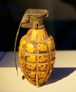 New Orleans, Louisiana, U.S.A - February 5, 2020 - MK II A1 Fragmentation grenade