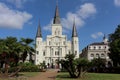 National Historic Landmark Saint Louis Cathedral in Jackson Square