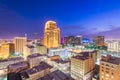 New Orleans, Louisiana, USA downtown CBD skyline Royalty Free Stock Photo