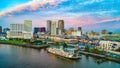 New Orleans, Louisiana, USA Downtown Skyline Aerial Royalty Free Stock Photo