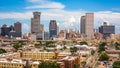 New Orleans, Louisiana, USA downtown skyline Royalty Free Stock Photo