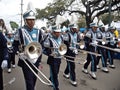 Mari Gras Zulu parade in New Orleans