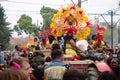 Mari Gras Zulu parade in New Orleans