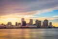 New Orleans, Louisiana, USA River Skyline Royalty Free Stock Photo