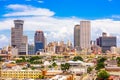 New Orleans, Louisiana, USA Skyline Royalty Free Stock Photo