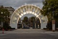 Entrance to the Louis Armstrong Park, New Orleans Royalty Free Stock Photo