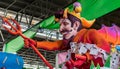 New Orleans Mardi Gras World Float Poker Devil Royalty Free Stock Photo