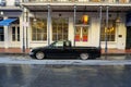 New Orleans - 04/16/2018 : a pimped car in front of Pj coffee Royalty Free Stock Photo
