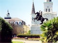 New Orleans Saint Louis Cathedral March 2002 Royalty Free Stock Photo