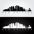 New Orleans skyline silhouette