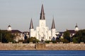 New Orleans St Louis Cathedral from the Water Royalty Free Stock Photo