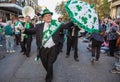 New Orleans St. Patrick`s Day Parade Royalty Free Stock Photo