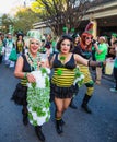 New Orleans St. Patrick`s Day Parade Royalty Free Stock Photo