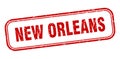 New Orleans stamp. New Orleans grunge isolated sign.