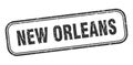 New Orleans stamp. New Orleans grunge isolated sign.